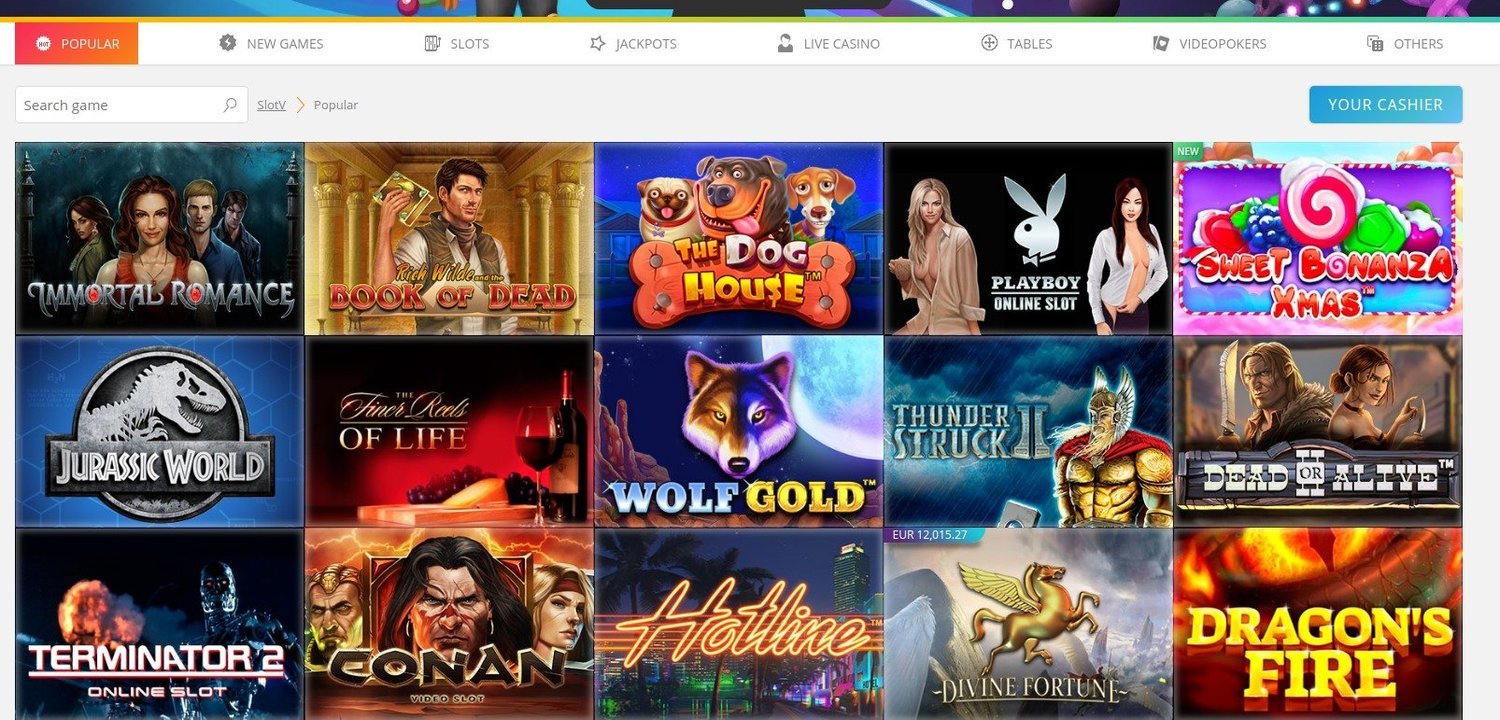 slotv casino games